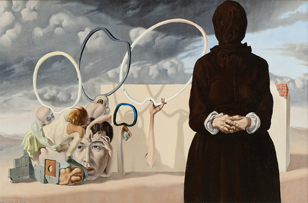 Frederico Castellon, The Dark Figure, 1938