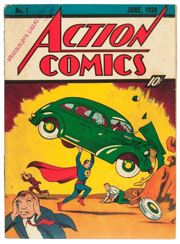 Action Comics, June 1938, Billy Wright Collection of Comics