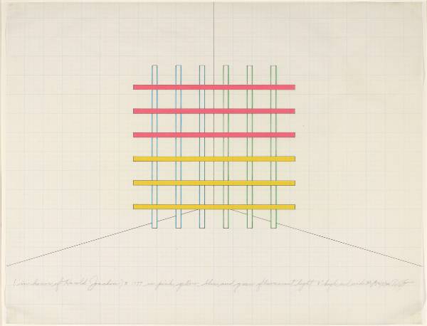 Dan Flavin, in honor of Harold Joachim, 1977