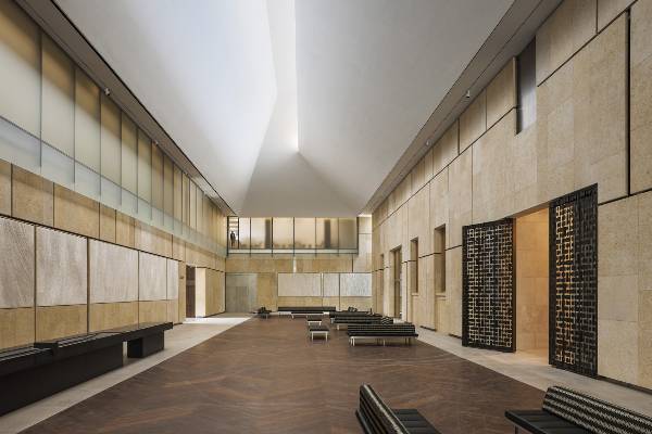 Interior, The Barnes Foundation, Philadelphia.