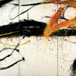 Norman Bluhm, Chariot, 1965, oil on canvas (triptych)