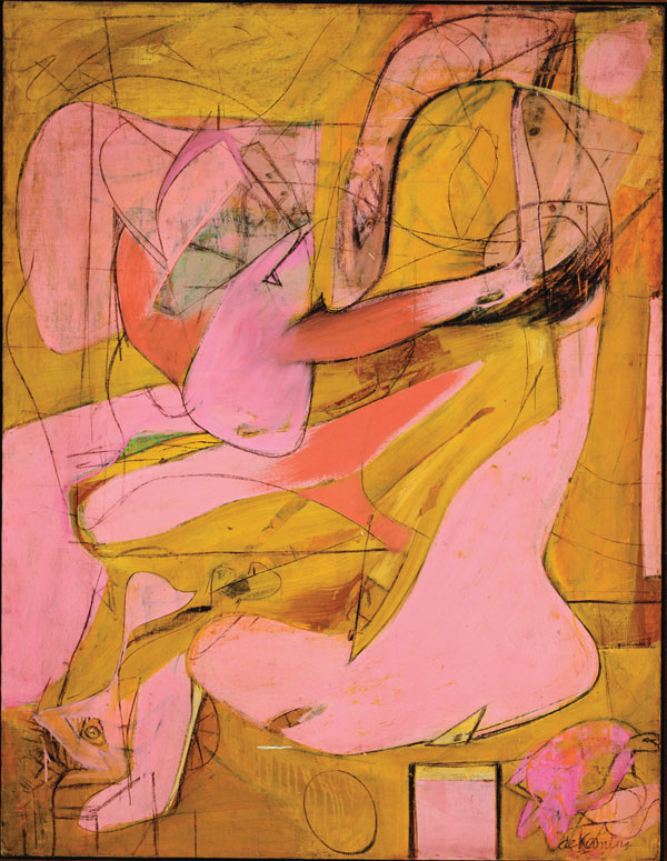 Willem de Kooning, Pink Angels, 1945