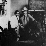 Dossena with his sister Amelia