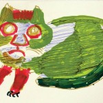 Hans Krusi, untitled, mixed-media