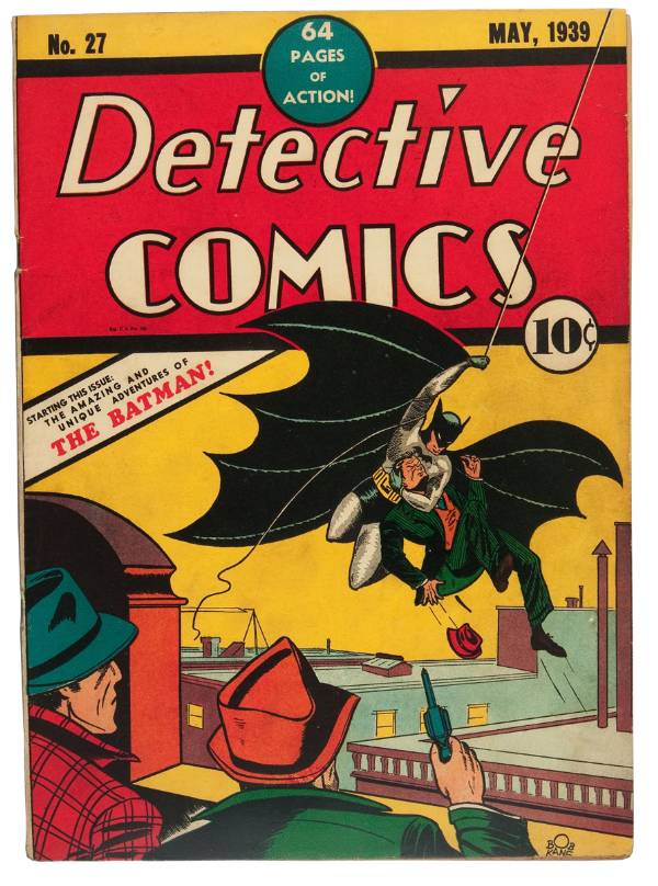 Detective Comics, May 1939, Billy Wright Collection of Comics