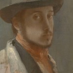 Edgar Degas, Self-Portrait, 1857-58