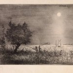 Vicomte Lepic, Moonlit Landscape