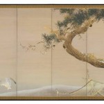 Furuya Korin, Shoreline at Dusk, 1910