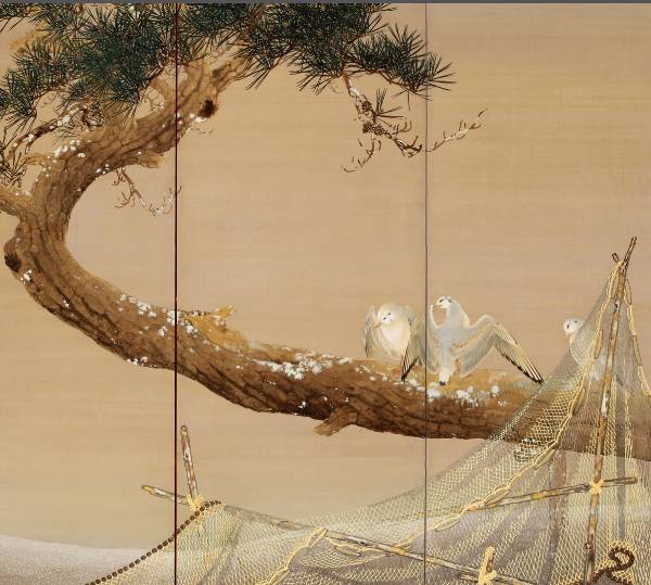 Furuya Korin, Shoreline at Dusk, 1910