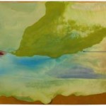 Helen Frankenthaler, Hint from Bassano, 1973, acrylic on canvas.