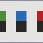 Ellsworth Kelly, Color Over Black, 2012
