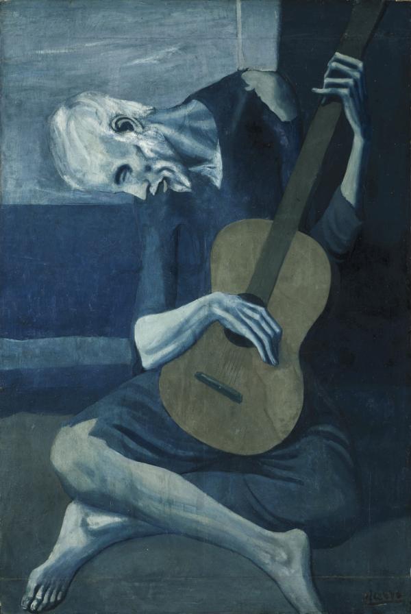 Pablo Picasso, The Old Guitarist, 1902–04