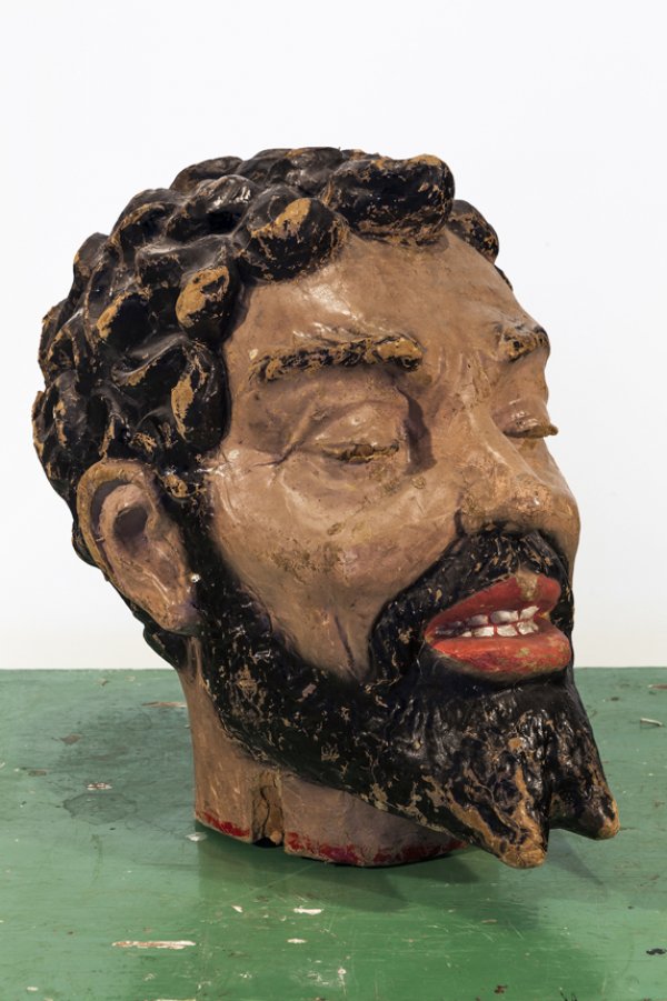 a Goliath head, owned by Texas-based collectors Bruce and Julie Webb;