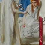Dante Gabriel Rossetti, Ecce Ancilla Domini! (The Annunciation), 1849–1850, oil on canvas, Tate, purchased 1886