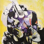 Hans Hofmann, Seated Woman IV, 1944, oil on panel, 61 x 46.8 inches;