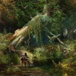 Thomas Moran, Slave Hunt, Dismal Swamp, Virginia, 1862, oil on canvas.