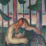 Edvard Munch, Vampire in the Forest, 1916-18
