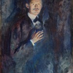 Edvard Munch, Self-Portrait with Cigarette, 1895