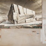 Lebbeus Woods, SLIP House, from the series San Francisco Project: Inhabiting the Quake, 1995