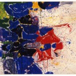 Sam Francis, Middle Blue #5, 1959-60, watercolor on paper