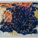 Sam Francis, Red, Blue and Yellow, 1953, Watercolor, gouache and ink on paper