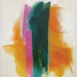 Cleve Gray, Ceres 16, 1967, acrylic on duck, 81.75 x 80 inches.