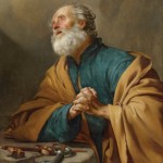 Gerrit van Honthorst, St. Peter Penitent, oil on canvas, 110.2 x 97.4 cm;