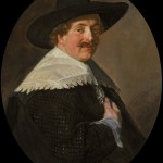 Frans Hals, Portrait of a Man, oil on canvas, 80 x 63.5 cm (oval).