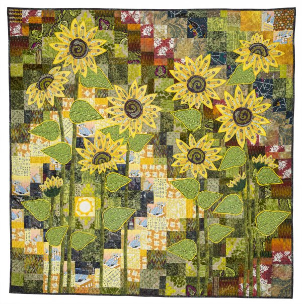 Katherine Knauer, Solar City, 2011, 86 x 86 in.