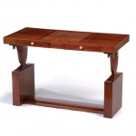 Marquetry writing desk by Emile-Jacques Ruhlmann.