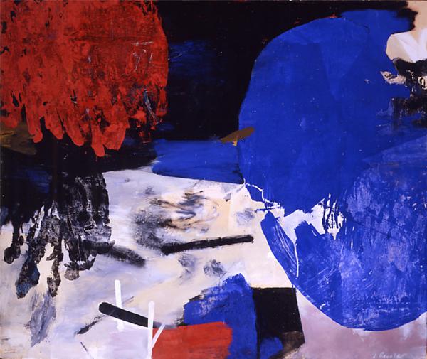 James Brooks, Sull, 1961, oil on canvas, 78 x 92 inches.