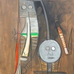 Wilfredo Lam, Ídolo (Idol), 1970, oil on canvas, 19 5/8 x 15 ¾ in.