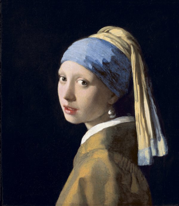Johannes Vermeer, Girl with a Pearl Earring, c. 1665, oil on canvas.