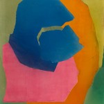 Esteban Vicente, Kalani, Hawaii, 1969, colored paper and charcoal on paper panel