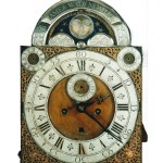 Closeup of the elaborate James Wady dial