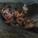 Eugène Delacroix, Christ on the Sea of Galilee, circa 1841, oil on canvas;