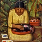 Alfredo Ramos Martínez, Uruapan Painter (La Pintora de Uruapan), circa 1930, oil on board;