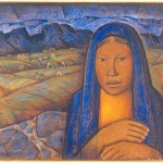Alfredo Ramos Martínez, La India del pueblo (Indian Woman from the Small Town), circa 1930, oil on board
