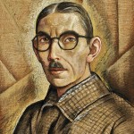 Alfredo Ramos Martínez, Autorretrato (Self-Portrait), circa 1938, tempera on newsprint.