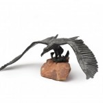 Michael Naranjo, Eagle and Fish, 1977