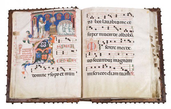 Gradual (Use of the Olivetan Benedictines), circa 1439–47.