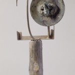 Joan Miro, Head in the Night, 1968, lost-wax casting, patinated bronze.