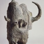 Joan Miro, Head and Bird, 1981-83, lost-wax casting, patinated bronze.
