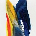 Paul Jenkins, Phenomena Samothrace Arch, 1973, acrylic on canvas, 96 x 67 inches.