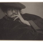 Edward Steichen, Solitude (Portrait of F. Holland Day), 1901, platinum print.