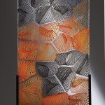 Lino Tagliapietra, Spazio Poetica, 2013, 39 ¾ x 24 x ¼ inches.