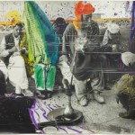 Sigmar Polke, Untitled (Quetta, Pakistan), 1974/1978, gelatin silver print with applied color