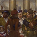 Kenneth Hayes Miller, Bargain Hunters, 1940, oil.