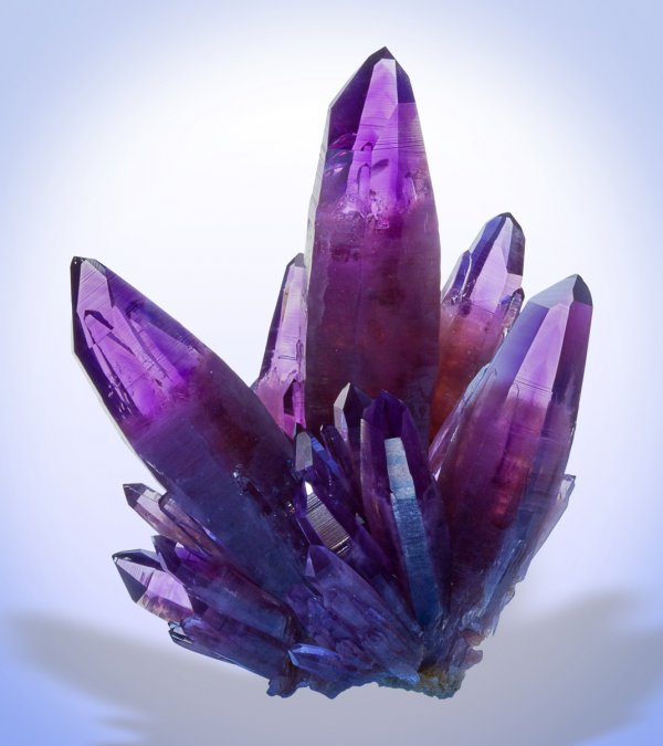 Amethyst, La Sopressa Mine, Amatitlan, Guerrero, Mexico, 5 inches tall.