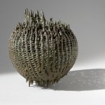 Ruth Asawa, Untitled (S.130), circa 1996, cast bronze, 14 x 13.5 x 13.5 inches;